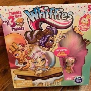 New Whiffies S’mores Pack Set of 3 - Spin Master - Ice Cream Shop